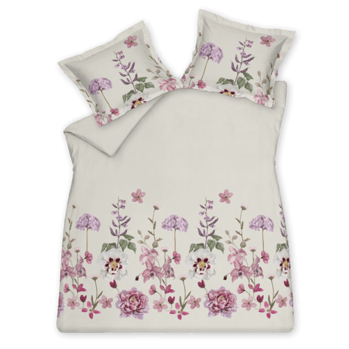 Vandyck Vandyck Dekbedovertrek VIOLET GARDEN offwhite Lits-jumeaux (240x200/220 )