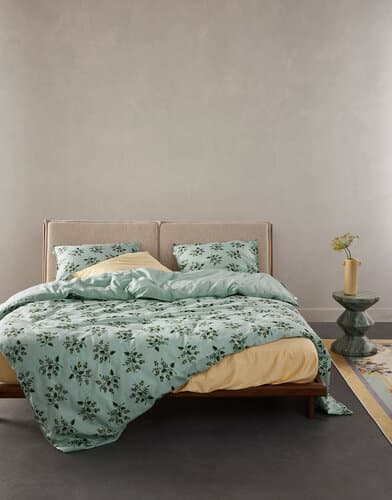 Essenza Essenza Jolien Dekbedovertrek 240x200/220 Surf green