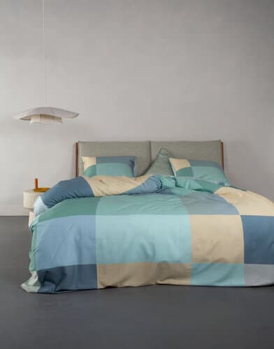 Essenza Essenza Femi Dekbedovertrek 240x200/220 Pastel blue