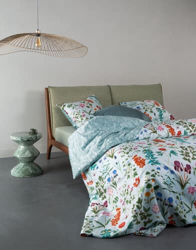 Essenza Essenza Marigold Dekbedovertrek 200x200/220 Pastel blue