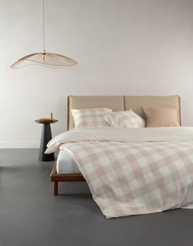 Essenza Essenza Chess Dekbedovertrek 240x200/220 Oatmeal