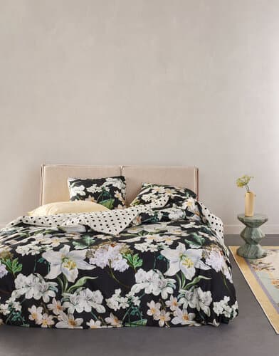 Essenza Essenza Rosalee Dekbedovertrek 200x200/220 Anthracite