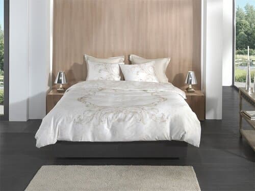 Heckett & Lane Heckettlane Lauren Dekbedovertrek 240x200/220 Off-White