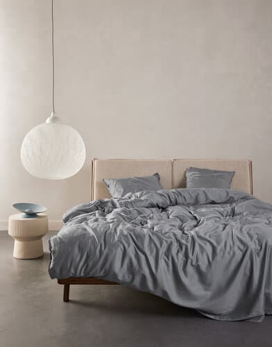 Essenza Essenza Minte Dekbedovertrek 200x200/220 Global grey