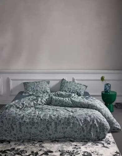 Essenza Essenza Maribel Dekbedovertrek 240x200/220 Green