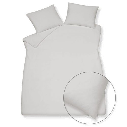 Vandyck Vandyck Dekbedovertrek PURE 66 cotton hemp light stone 2-persoons (200x200/220 )
