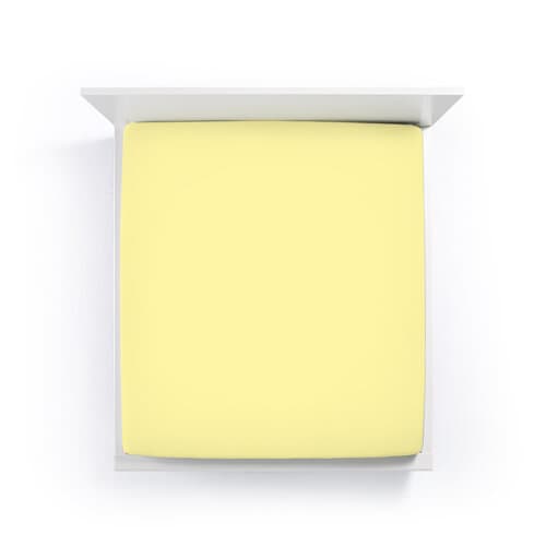 Bella Donna Bella Donna Alto Boxspringhoeslaken Tweepersoons lichtgeel-0091 140x200-160x220