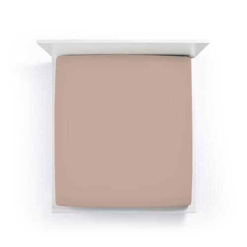 Bella Donna Bella Donna Alto Boxspringhoeslaken Twijfelaar truffel-0126 120x190-130x220