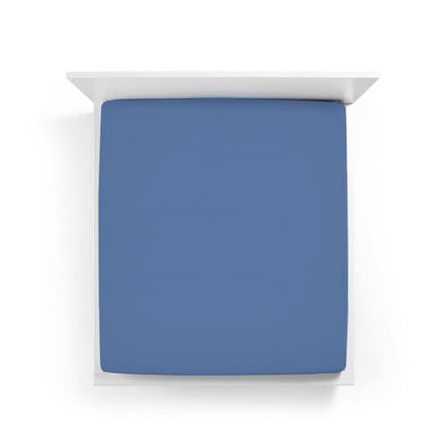 Bella Donna Bella Donna Alto Boxspringhoeslaken Tweepersoons zeeblauw-0208 140x200-160x220