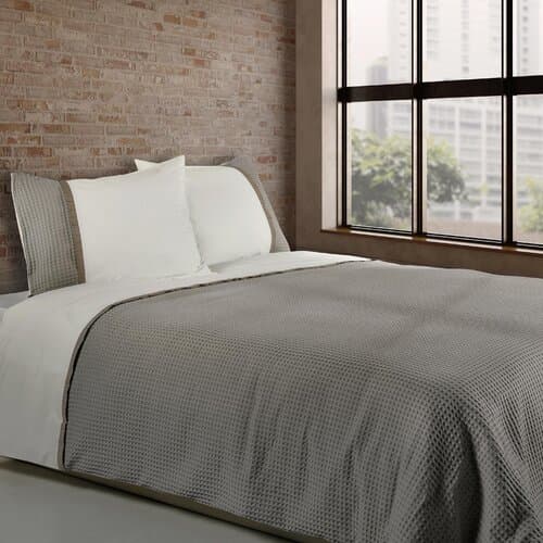 Dommelin Dommelin Dekbedovertrek Bari Percal 200TC Taupe-Nootmuskaat 260x200/220 cm