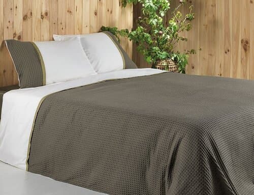 Dommelin Dommelin Dekbedovertrek Bari Percal 200tc Leem-Brons 260x200/220 cm