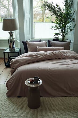 Rivièra Maison Rivièra Maison Dekbedovertrek Connor Zand 240x200/220 cm