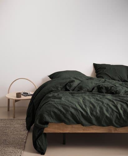 Marc O'Polo Marc O' Polo dekbedovertrek Valka deep-green 260x200/220