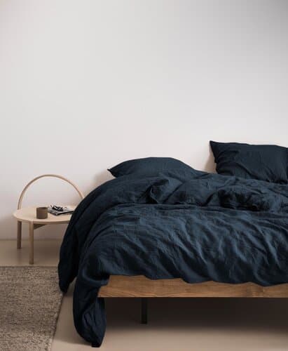 Marc O'Polo Marc O' Polo dekbedovertrek Valka indigo-blue 200x200/220