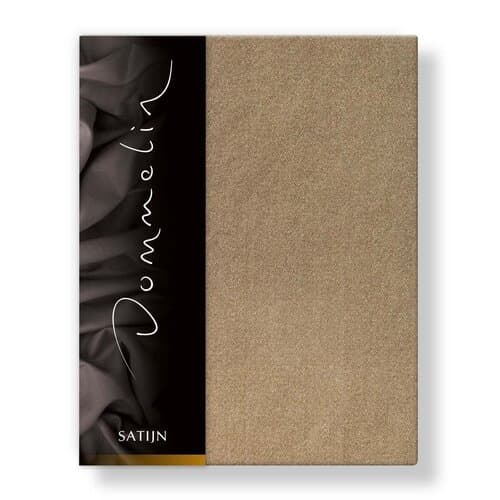 Dommelin Dommelin Hoeslaken Uni Satijn 300TC 574 Cappuccino 200x200/30
