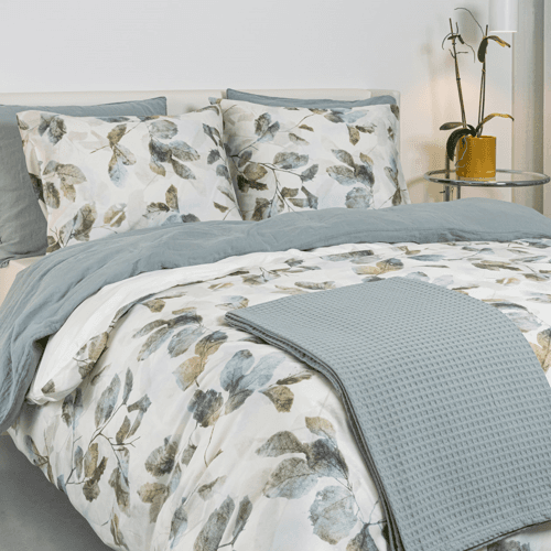 Dommelin Dommelin Dekbedovertrek Fall Satijn 400TC Spargroen 200x200/220