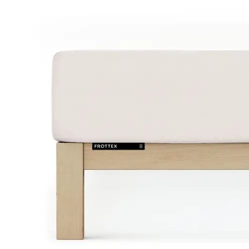 Schlafgut Schlafgut Badstof Hoeslaken M - 120x200 - 130x200 744 Sand Light