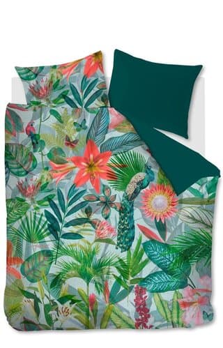 Beddinghouse Beddinghouse dekbedovertrek Manoa groen