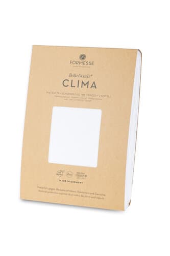 Bella Donna Bella Donna Clima Moltonhoeslaken Wit 120x190-130x220