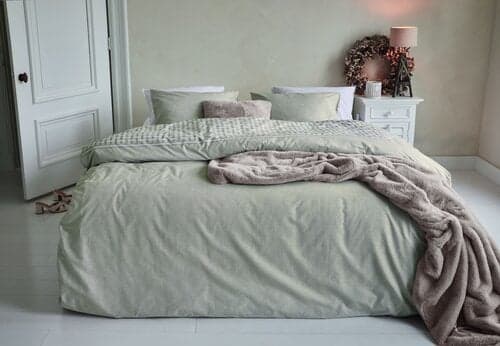 Rivièra Maison Rivièra Maison Dekbedovertrek Hayes Zand 240x200/220 cm