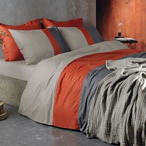 Dommelin Dommelin Dekbedovertrek Padua Percal 200TC Taupe 240x200/220 cm