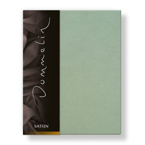 Dommelin Dommelin Hoeslaken Uni Satijn 300TC 551 Spargroen 210x220/30