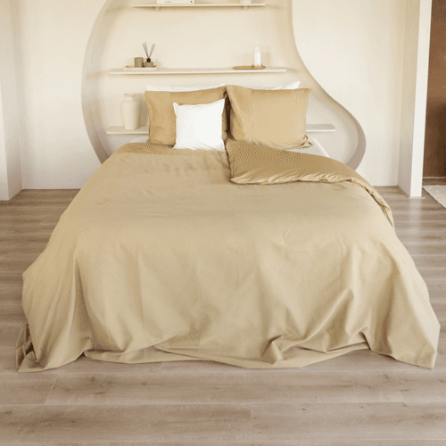 Dommelin Dommelin Dekbedovertrek Liva Percal 200TC Brons 240x200/220