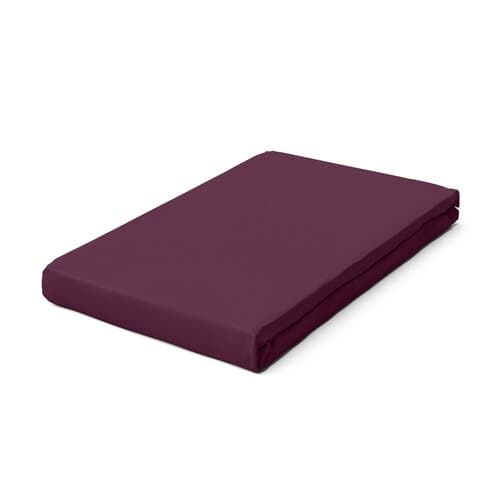 Schlafgut Schlafgut Pure Jersey Hoeslaken XL - 180x200 - 200x220 542 Purple Deep