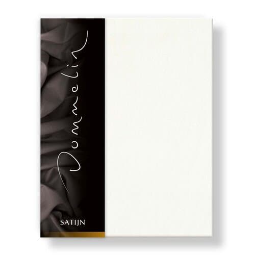 Dommelin Dommelin Hoeslaken Uni Satijn 300TC 528 Ecru 200x210/30