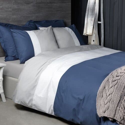 Dommelin Dommelin Dekbedovertrek Padua Percal 200TC Zilver 240x200/220 cm