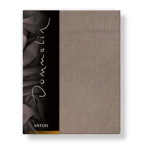 Dommelin Dommelin Hoeslaken Uni Satijn 300TC 534 Nootmuskaat 120x220/30