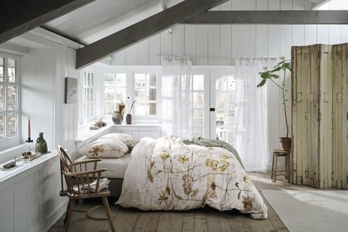 Ariadne at Home Ariadne at Home Blow Dekbedovertrek Gebroken wit 200x200/220 cm