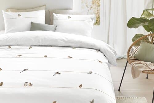 Marjolein Bastin Marjolein Bastin Gathering dekbedovertrek 200x200/220 Naturel