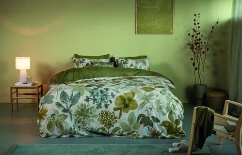 Beddinghouse Beddinghouse Dekbedovertrek Lilian Groen 240x200/220 cm