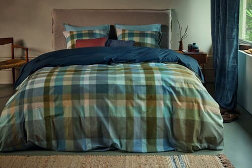 Beddinghouse Beddinghouse Dekbedovertrek Glynn Blauw 240x200/220 cm