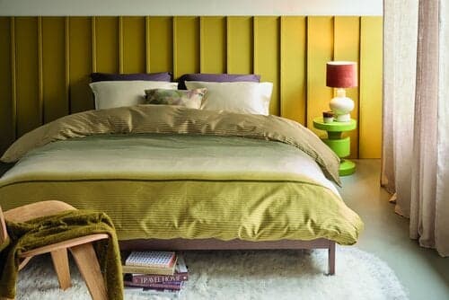 Beddinghouse Beddinghouse Dekbedovertrek Jenn Groen 200x200/220 cm