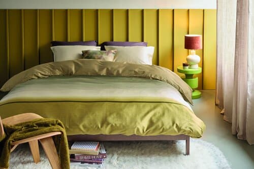 Beddinghouse Beddinghouse Dekbedovertrek Jenn Groen 240x200/220 cm