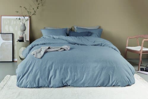 Beddinghouse Beddinghouse Dekbedovertrek Frost Blauwgrijs 260x200/220 cm