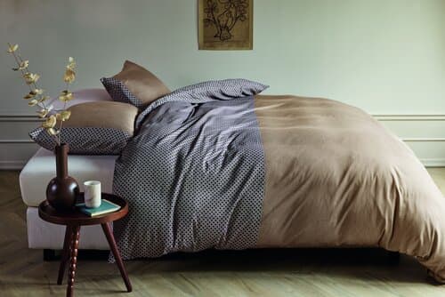 Beddinghouse Beddinghouse Dekbedovertrek Anani Taupe 240x200/220 cm