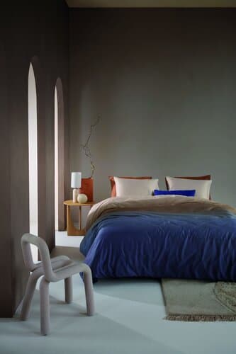 Beddinghouse Beddinghouse Dekbedovertrek Ruth Blauw 200x200/220 cm