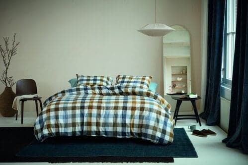 Beddinghouse Beddinghouse Dekbedovertrek Sem Blauw 200x200/220 cm