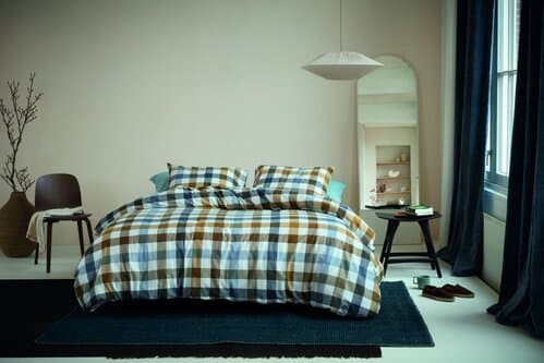 Beddinghouse Beddinghouse Dekbedovertrek Sem Blauw 240x200/220 cm