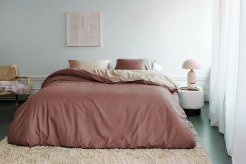 Beddinghouse Beddinghouse Dekbedovertrek Warm Roze 200x200/220 cm