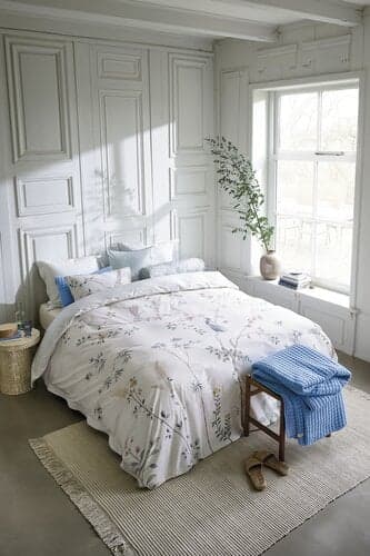 Pip Studio Pip Studio Dekbedovertrek Bamboo Blossom Wit 240x200/220 cm