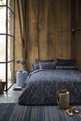 Pip Studio Pip Studio Dekbedovertrek Tutti I Fiori Donkerblauw 200x200/220 cm