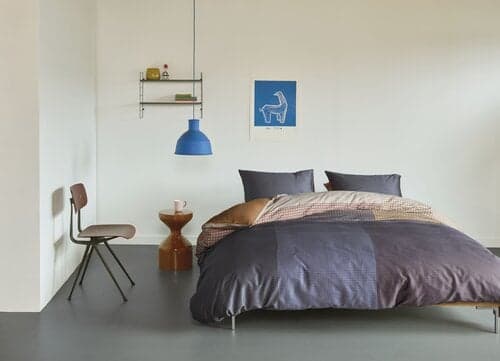 Dutch Design Dutch Design Dekbedovertrek Oxford Street Blauw 260x200/220 cm