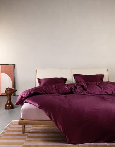 Essenza Essenza Aziza Dekbedovertrek 260x200/220 Mauve wine