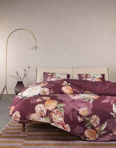 Essenza Essenza Orianna Dekbedovertrek 200x200/220 Mauve wine