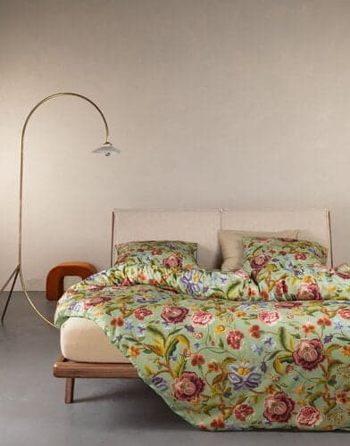 Essenza Essenza Rosanella Dekbedovertrek 240x200/220 Basil green