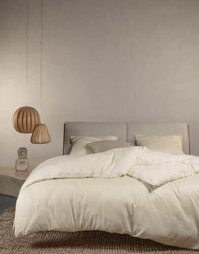 Essenza Essenza Coletta Dekbedovertrek 200x200/220 Vanilla